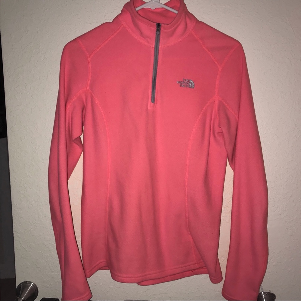 North face fleece pull over